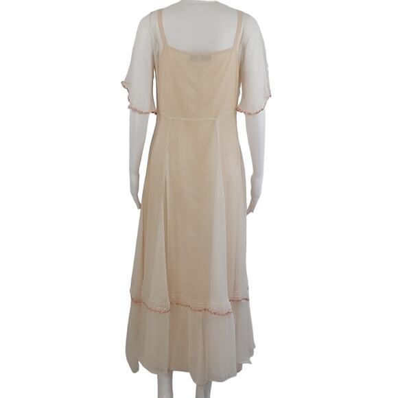 Hopeless Romantic Viscose & Cotton Dress Set Size Small - Picture 3 of 16